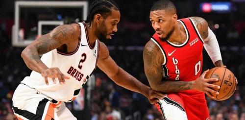 很有压迫感！对阵快船时开拓者新老板邓顿与GM克罗宁激烈争论