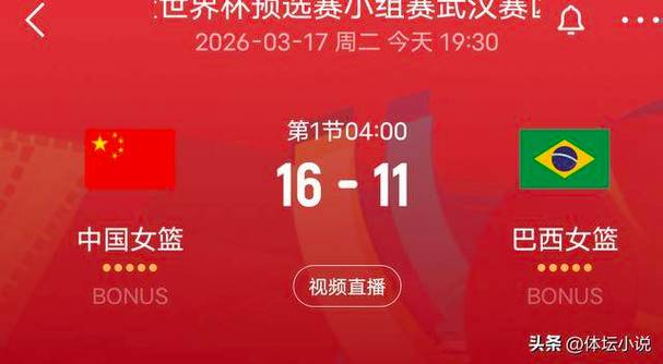 女篮世界杯直播免费在哪看？女篮直播在哪个台？